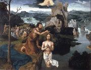 PATENIER, Joachim Baptism of Christ Sweden oil painting artist